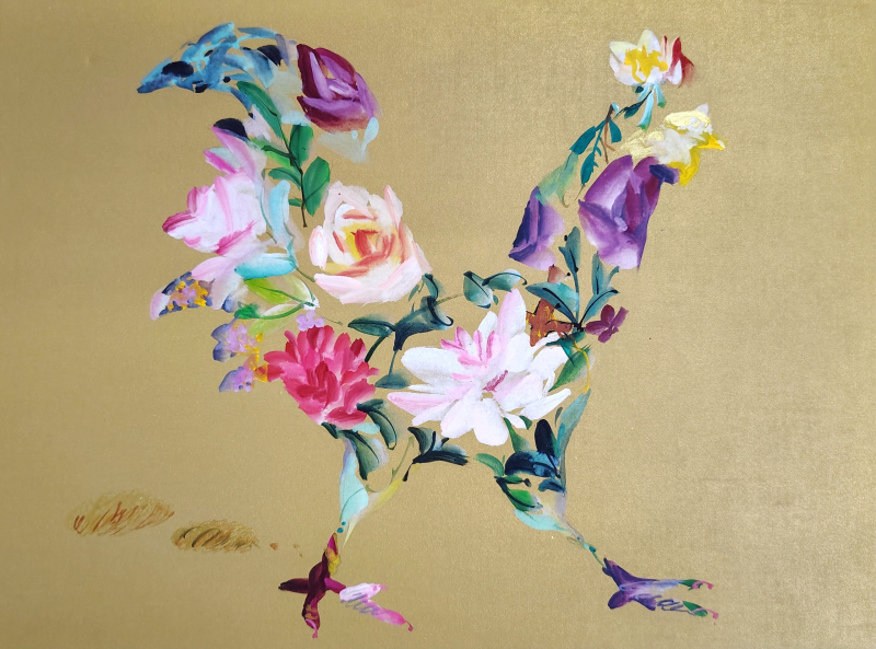 Contemporary Korean Color Painting (채색화)