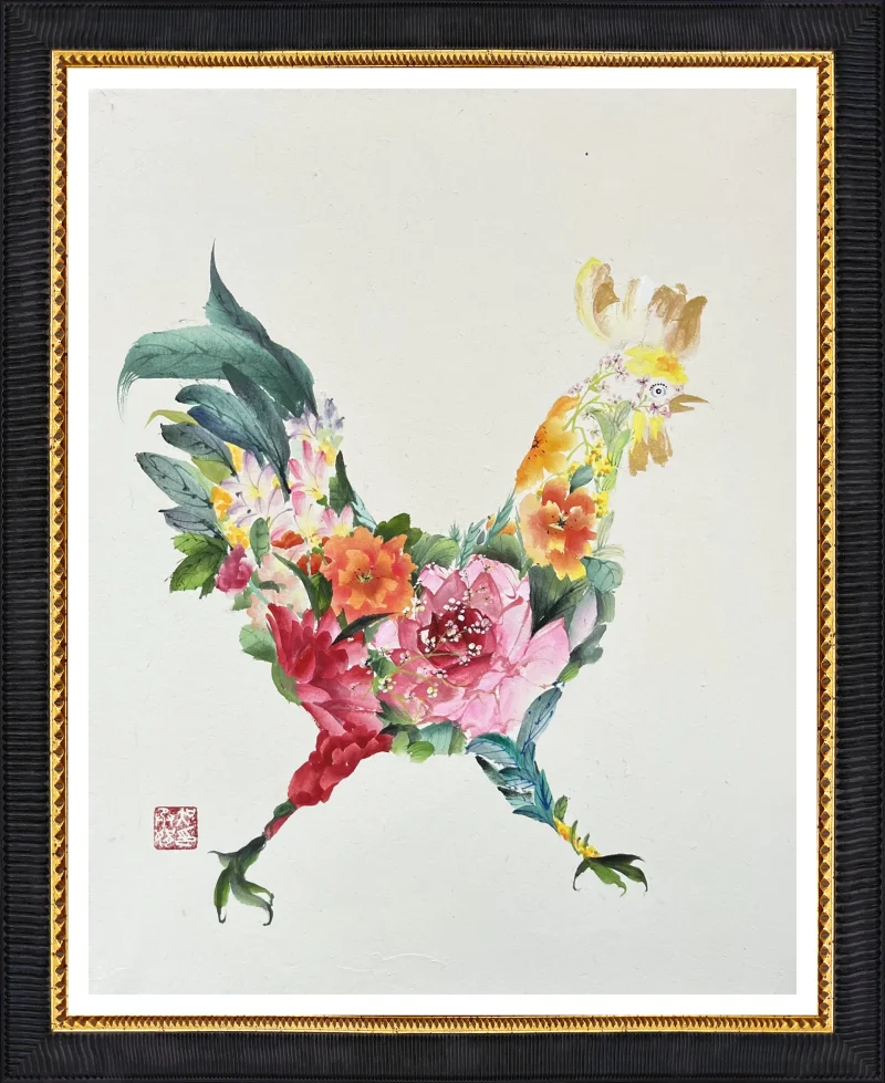 Floral Chicken Series 2