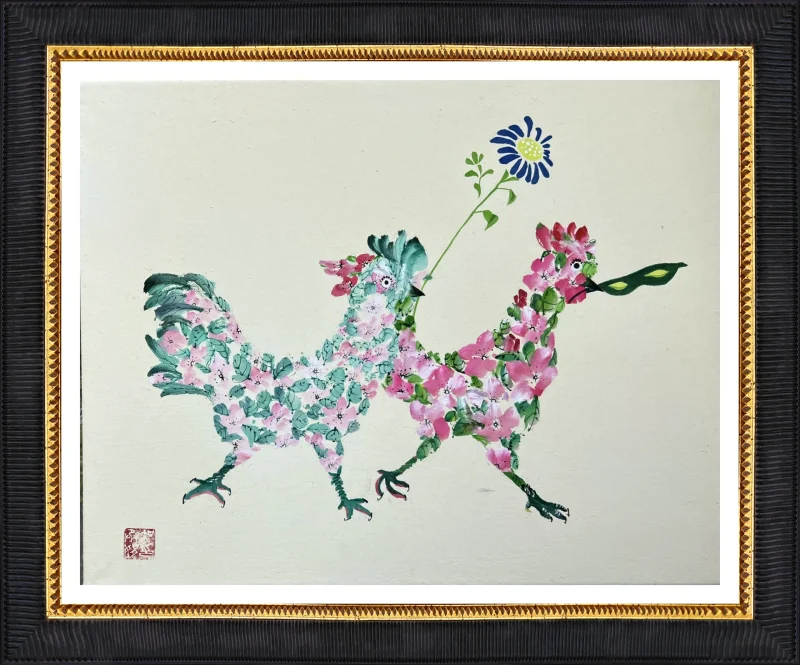 Floral Chicken Series 3