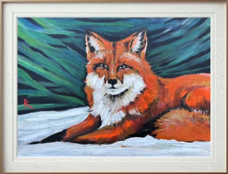 The Fox and the Aurora Borealis